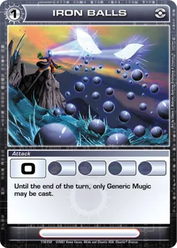Iron Balls, carte 105 de DOP