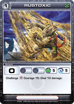 Rustoxic, card 117 from DOP