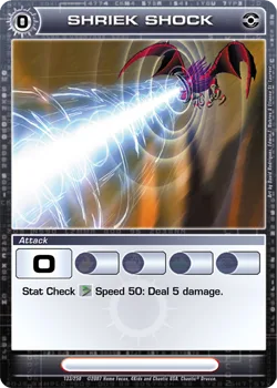 Shriek Shock, card 119 from DOP