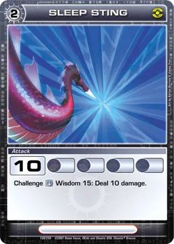Sleep Sting, card 121 from DOP