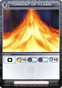 Torrent of Flame, card 129 from DOP