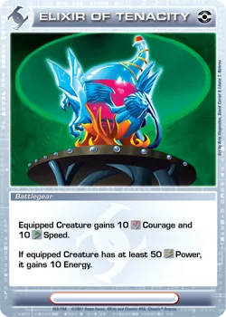 Elixir Of Tenacity, card 140 from DOP