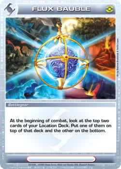 Flux Bauble, card 141 from DOP