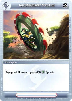Mowercycle, card 145 from DOP