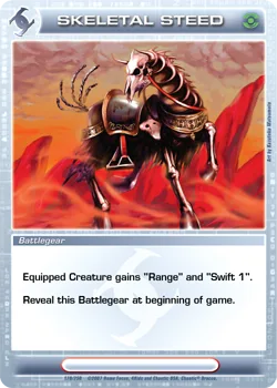 Skeletal Steed, card 154 from DOP