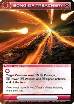 Song of Treachery, card 190 from DOP