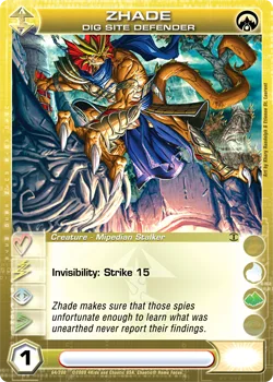 Zhade, Dig Site Defender, card 74 from AU