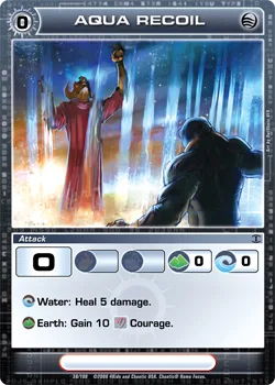 Aqua Recoil, card 38 from TOTT