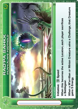 Rao'Pa Sahkk, Ihun'kalin's Foothold, card 217 from MI