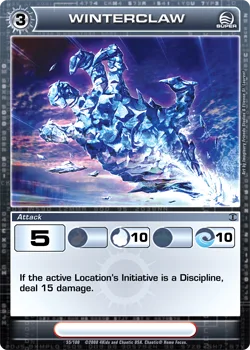 Winterclaw, carte 55 de TOTT