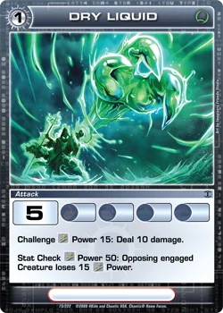 Dry Liquid, card 75 from MI