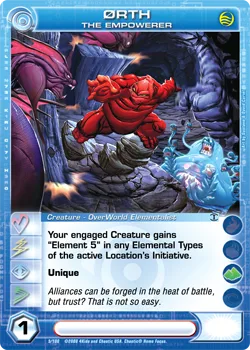 Yterio, card 5 from TOTT