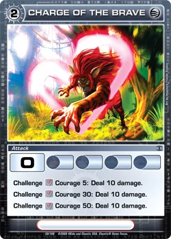 Charge of the Brave, card 39 from TOTT