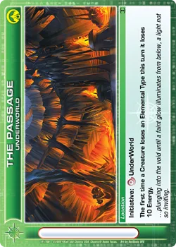 The Passage, UnderWorld, card 217 from AU