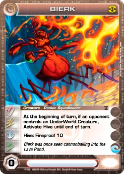 Bierk, card 17 from ZOTH