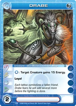 Drabe, card 1 from TOTT