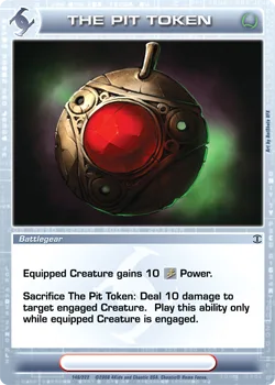 The Pit Token, card 146 from MI