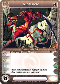 Aimukk, card 7 from OP1