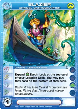 Blazier, Citadel Cartographer, carte 7 de AU