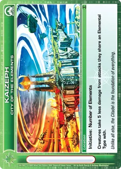 Kaizeph, City of the Elements, carte 198 de AU