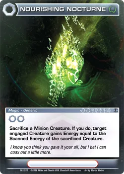 Nourishing Nocturne, card 167 from MI