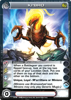 Ki'bro, card 33 from TOTT