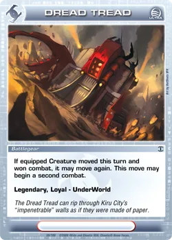 Dread Tread, card 59 from TOTT