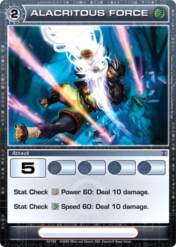 Alacritous Force, card 39 from FUN