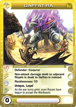 Gaffat-ra, card 16 from TOTT