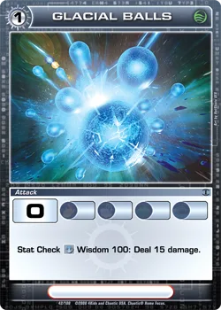 Glacial Balls, card 42 from TOTT