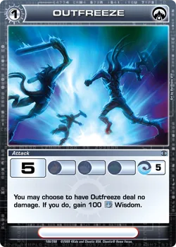 Outfreeze, card 116 from AU