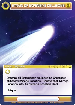 Strain of Expensive Delusions, card 89 from SS