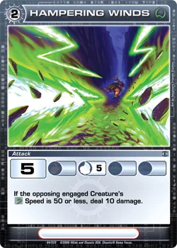 Hampering Winds, carte 84 de MI