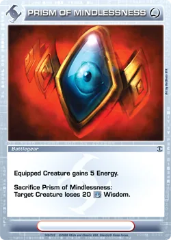 Prism of Mindlessness, card 149 from MI