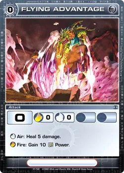 Flying Advantage, card 41 from TOTT