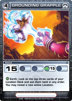 Grounding Grapple, carte 107 de AU