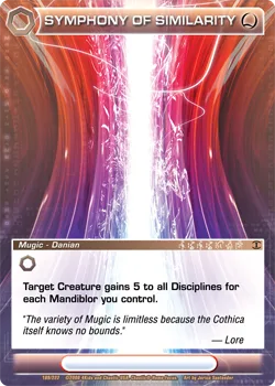 Symphony of Similarity, card 189 from MI