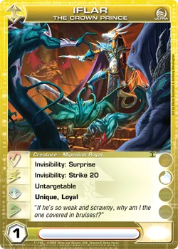 Iflar, The Crown Prince, card 17 from TOTT