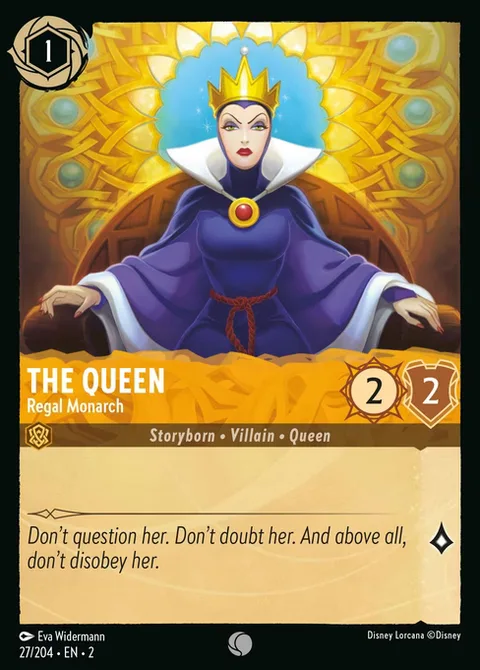 The Queen — Regal Monarch, carte 27 de Rise of the Floodborn
