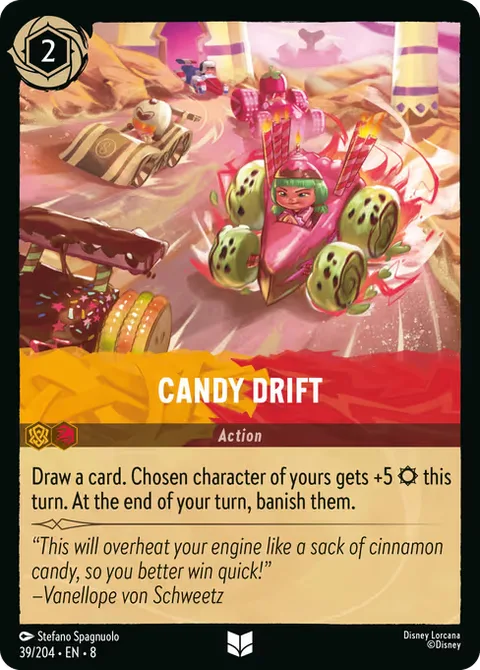 Candy Drift, card 39 from Reign of Jafar