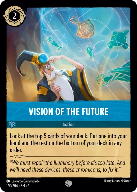 Vision of the Future, card 160 from Shimmering Skies