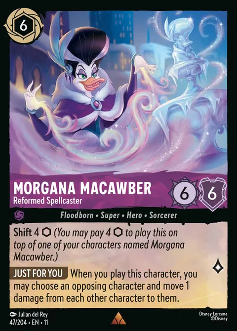 Morgana Macawber — Reformed Spellcaster, carte 47 de Winterspell