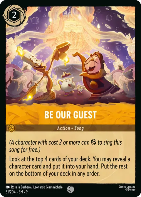 Be Our Guest, card 31 from Fabled