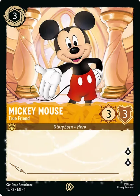 Mickey Mouse — True Friend, card 15 from Promo Set 2