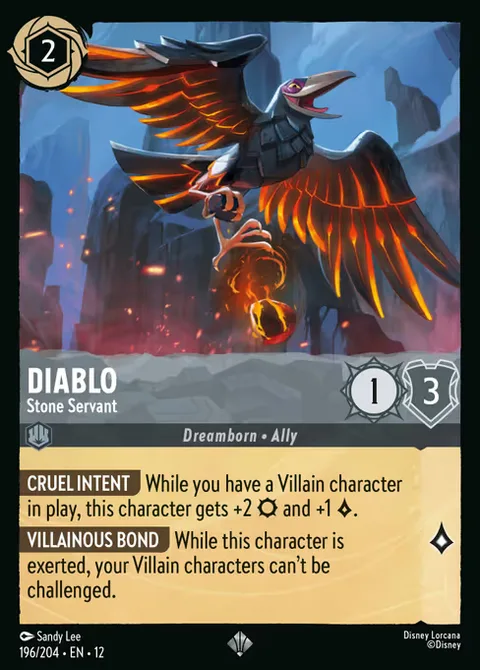 Diablo — Stone Servant, card 196 from Wilds Unknown