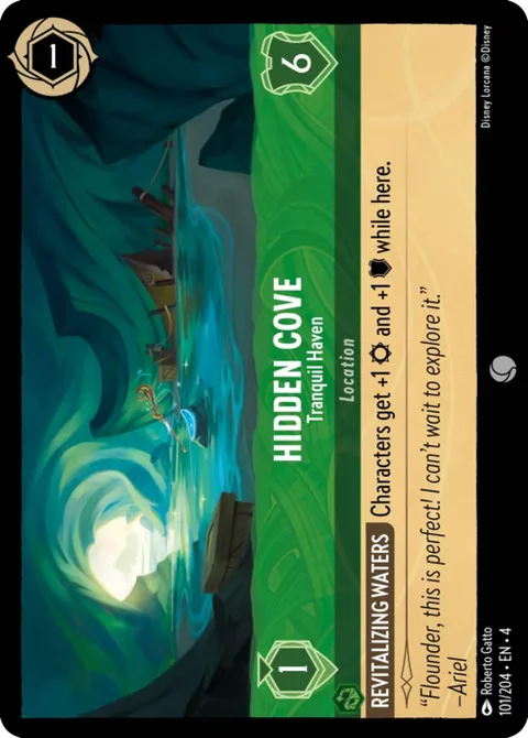 Hidden Cove — Tranquil Haven, carte 101 de Ursula's Return