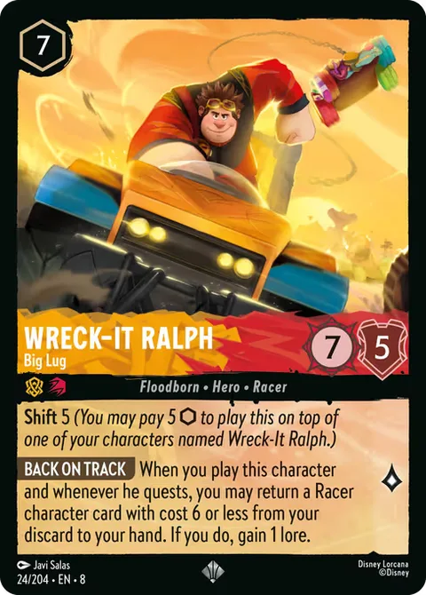 Wreck-It Ralph — Big Lug, carte 24 de Reign of Jafar