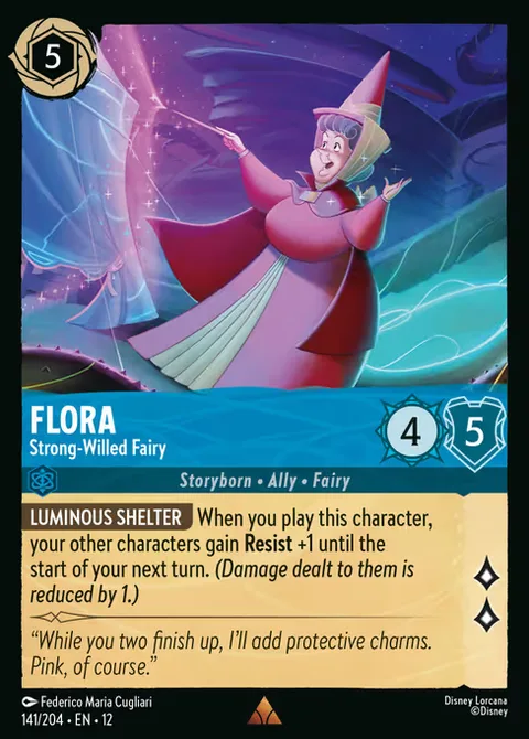 Flora — Strong-Willed Fairy, carte 141 de Wilds Unknown