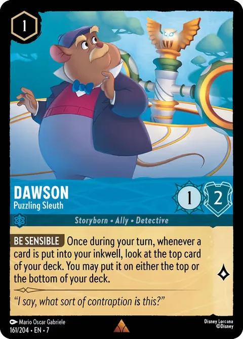 Dawson — Puzzling Sleuth, carte 161 de Archazia's Island