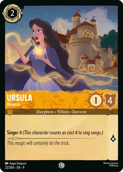 Ursula — Vanessa, carte 22 de Fabled